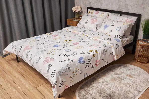 Фото - Комплект постельного белья Moon&Star Бязь Gold Люкс Painting 200х220 (MS-820005751) Фото - Комплект постельного белья Moon&Star Бязь Gold Люкс Painting 200х220 (MS-820005751)