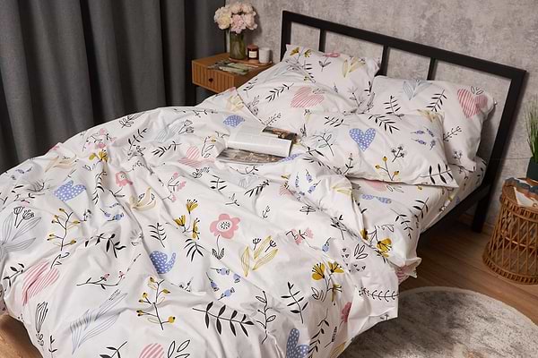 Фото - Комплект постільної білизни Moon&Star Бязь Gold Люкс Painting King Size 220x240 (MS-820005741)