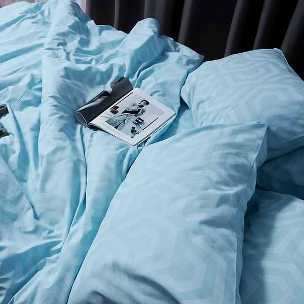 Фото - Комплект постельного белья Moon&Star Бязь Gold Люкс Arctic Glow 160х220 нав. 2х70х70 (MS-820005867)