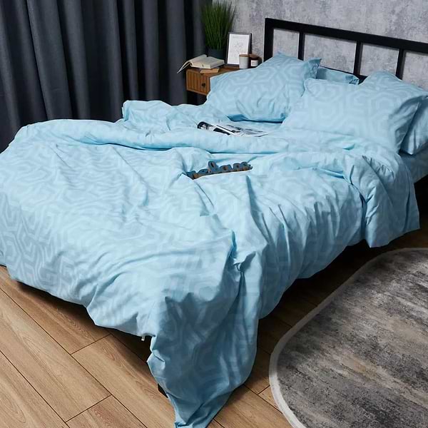 Фото - Комплект постельного белья Moon&Star Бязь Gold Люкс Arctic Glow 160х220 нав. 2х50х70 (MS-820005866)