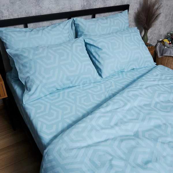 Фото - Комплект постельного белья Moon&Star Бязь Gold Люкс Arctic Glow 160х220 нав. 2х40х60 (MS-820005865)