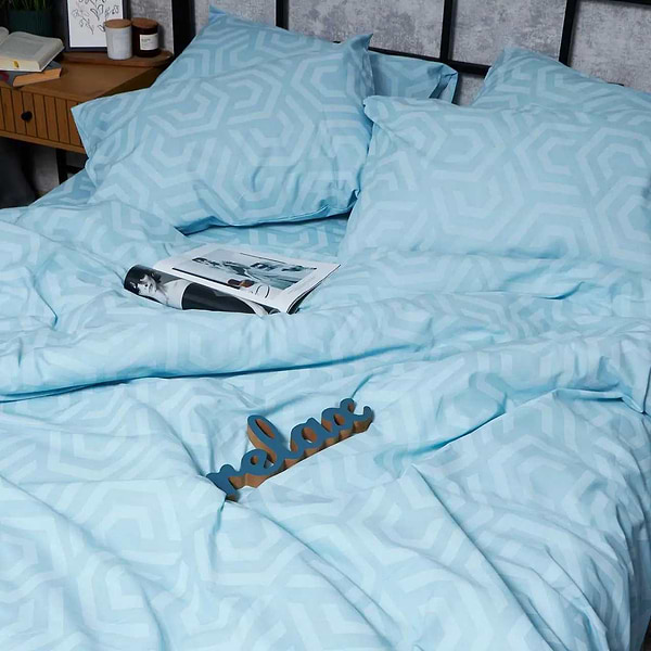 Фото - Комплект постельного белья Moon&Star Бязь Gold Люкс Arctic Glow 160х220 нав. 2х70х70 (MS-820005867)