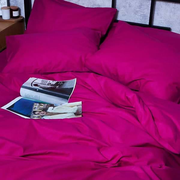 Фото - Комплект постельного белья Moon&Star Бязь Gold Люкс Crimson Elegance 160х220 нав. 2х50х70 (MS-820006251)