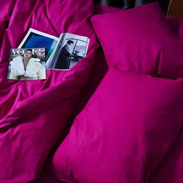 Фото - Комплект постільної білизни Moon&Star Бязь Gold Люкс Crimson Elegance 143х210 нав. 2х40х60 (MS-820006245)