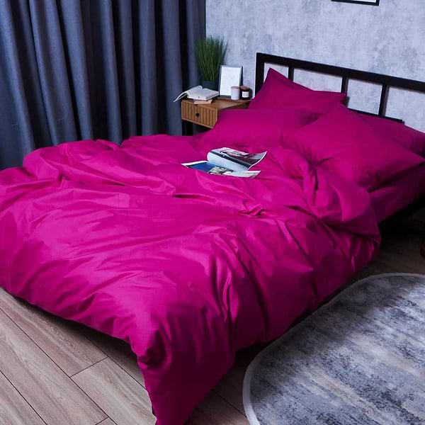 Фото - Комплект постельного белья Moon&Star Бязь Gold Люкс Crimson Elegance 160х220 нав. 4х50х70 (MS-820006253)