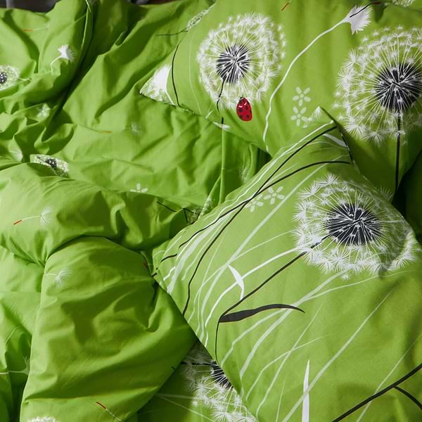 Фото - Комплект постільної білизни Moon&Star Бязь Gold Люкс Green Harmony 175х210 нав. 4х50х70 (MS-820006378)