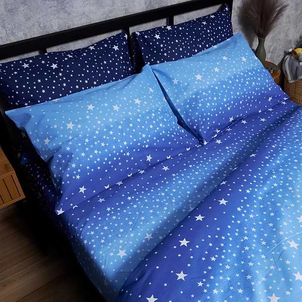 Фото - Комплект постельного белья Moon&Star Бязь Gold Люкс Night Glow 160х220 нав. 2х40х60 (MS-820006565)