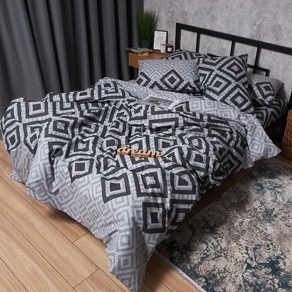 Фото - Комплект постельного белья Moon&Star Бязь Gold Люкс Retro Pixels 200х220 (MS-820006731)