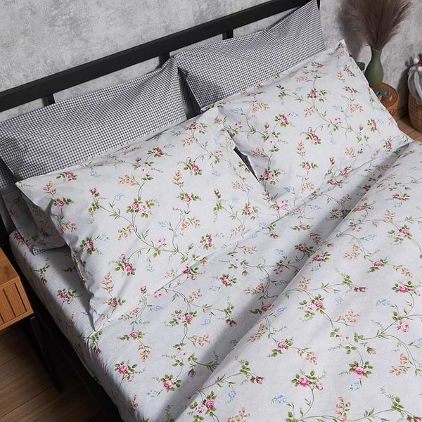 Фото - Комплект постільної білизни Moon&Star Бязь Gold Люкс Romantic Bloom 143х210х2 нав. 2х40х60 (MS-820006815)