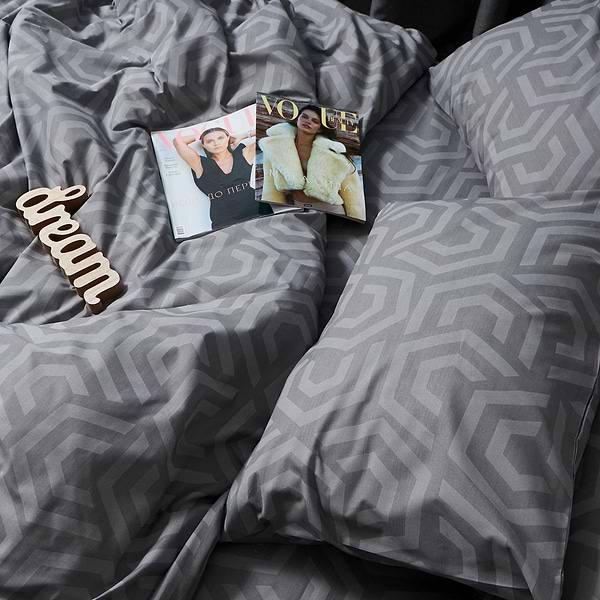 Фото - Комплект постельного белья Moon&Star Бязь Gold Люкс «Urban Style» 143х210 см нав. 4х50х70 (MS-820007228)