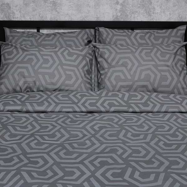 Фото - Комплект постельного белья Moon&Star Бязь Gold Люкс «Urban Style» 143х210 см нав. 4х50х70 (MS-820007228)