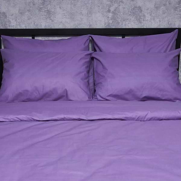 Фото - Комплект постільної білизни Moon&Star Бязь Gold Люкс «Violet Charm» King Size 220x240 нав. 4х70х70 (MS-820007319)