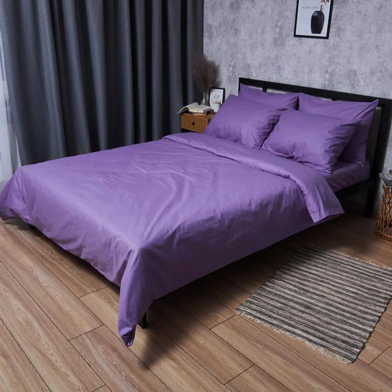 Комплект постельного белья Moon&Star Бязь Gold Люкс Violet Charm (MS-890000598)