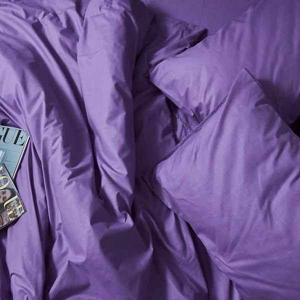 Фото - Комплект постільної білизни Moon&Star Бязь Gold Люкс «Violet Charm» King Size 220x240 нав. 4х70х70 (MS-820007319)