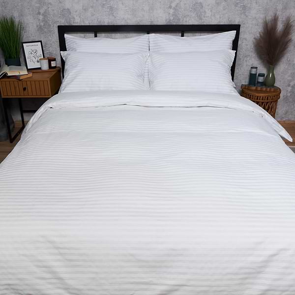 Фото - Комплект постільної білизни Moon&Star Бязь Gold Люкс White Harmony 160х220 см нав. 50х70 2 шт. (MS-890000619)