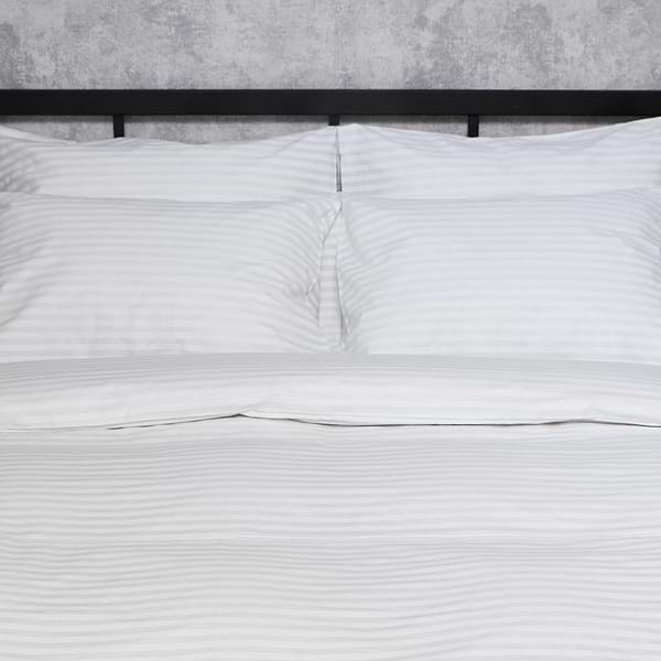 Фото - Комплект постільної білизни Moon&Star Бязь Gold Люкс «White Harmony» 143х210 см нав. 4х70х70 (MS-820007404)