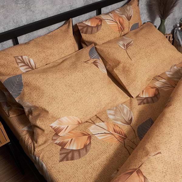 Фото - Комплект постільної білизни Moon&Star Premium Amber Leaf 160х220х2 (MS-820007523)