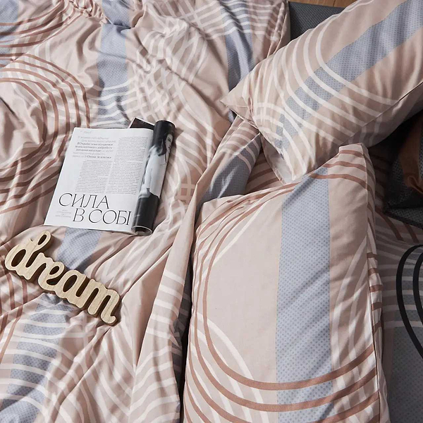 Фото - Комплект постільної білизни Moon&Star Мікросатин Premium «Free Spirit» 175х210 см нав. 4х70х70 (MS-820007744)