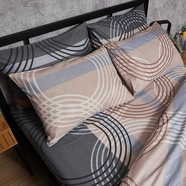 Фото - Комплект постільної білизни Moon&Star Мікросатин Premium «Free Spirit» 175х210 см нав. 4х70х70 (MS-820007744)