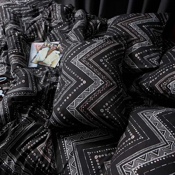 Фото - Комплект постільної білизни Moon&Star Premium Geometric Grace 160х220 (MS-820007791)