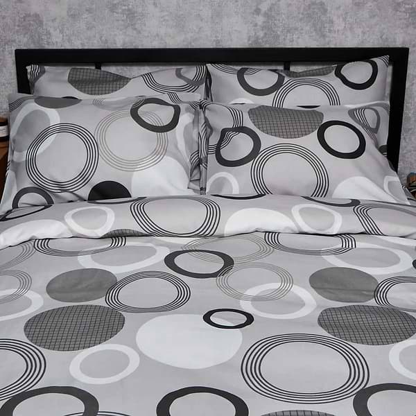 Фото - Комплект постільної білизни Moon&Star Мікросатин Premium Orbit Elegance 200х220 см нав. 70х70 2 шт. (MS-880000596)