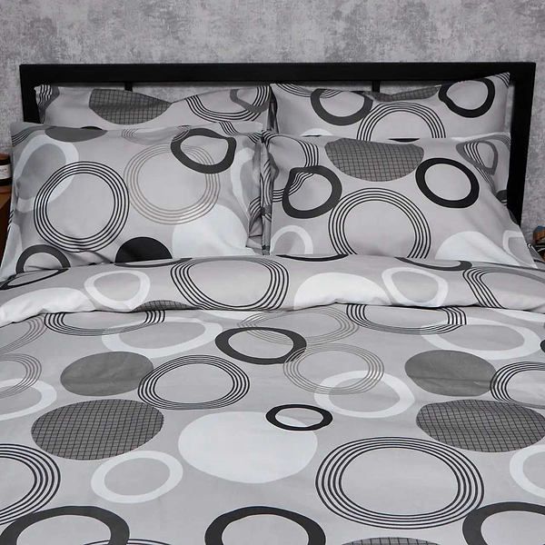 Фото - Уцінка - Комплект постільної білизни Moon&Star Мікросатин Premium Orbit Elegance 175х210 нав. 2х70х70 (MS-820007987)