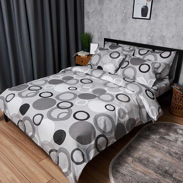 Фото - Комплект постельного белья Moon&Star Микросатин Premium Orbit Elegance 143x210 нав. 4х50х70 (MS-820008008)