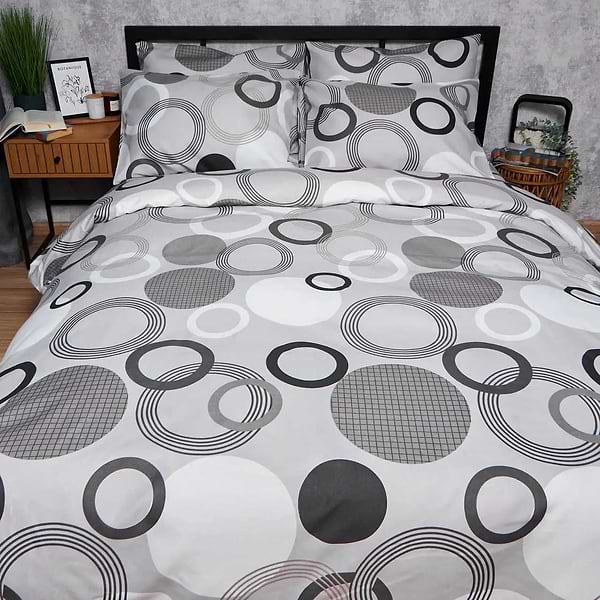 Фото - Комплект постельного белья Moon&Star Микросатин Premium Orbit Elegance 160x220 нав. 2х50х70 (MS-820008011)