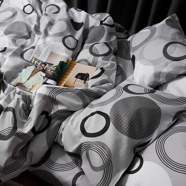 Фото - Комплект постельного белья Moon&Star Микросатин Premium Orbit Elegance 143х210 нав. 4х70х70 (MS-820007999)