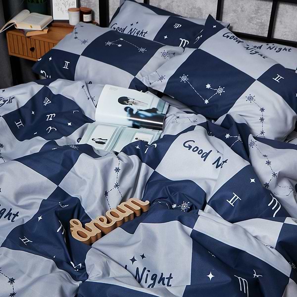 Фото - Комплект постільної білизни Moon&Star Мікросатин Premium Zodiac Dream King Size 220x240 нав. 2х50х70 (MS-820008086)