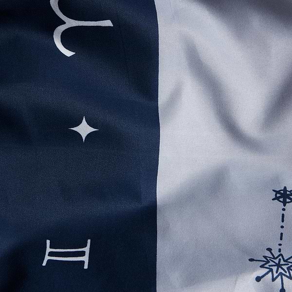 Фото - Комплект постільної білизни Moon&Star Мікросатин Premium Zodiac Dream King Size 220x240 нав. 2х50х70 (MS-820008086)