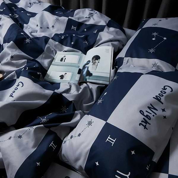 Фото - Комплект постільної білизни Moon&Star Мікросатин Premium Zodiac Dream 160x220 нав. 2х50х70 (MS-820008116)