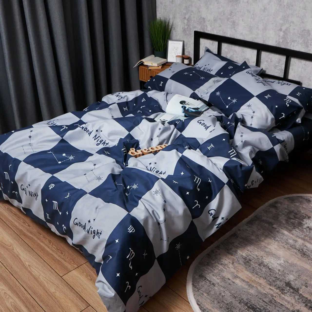 Комплект постільної білизни Moon&Star Premium Zodiac Dream 160х220 (MS-820008106)