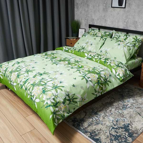 Фото - Комплект постельного белья Moon&Star Микросатин Premium Floral Bliss 175х210 нав. 2х40х60 (MS-820008195)