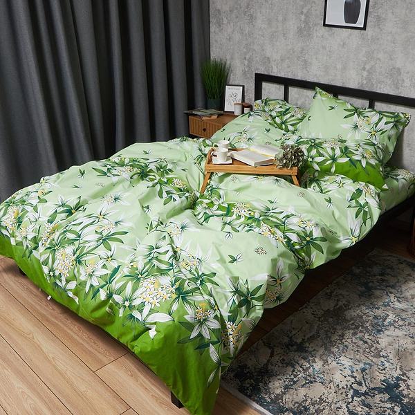 Фото - Комплект постельного белья Moon&Star Микросатин Premium Floral Bliss 175х210 нав. 2х40х60 (MS-820008195)