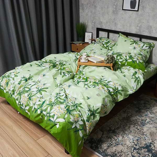 Фото - Комплект постельного белья Moon&Star Микросатин Premium Floral Bliss 160x220 нав. 4х50х70 (MS-820008223)