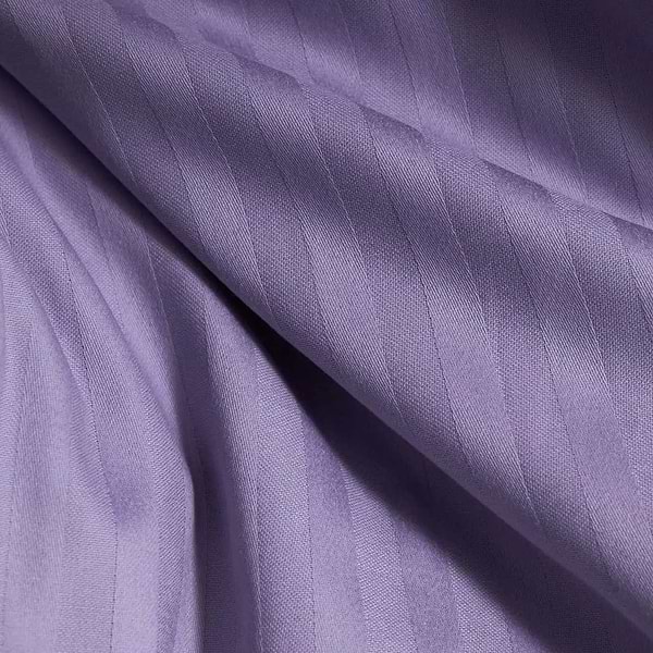 Фото - Комплект постільної білизни Moon&Star прост. 220х240 + 2 нав. 50х70 Satin Stripe Soft Lilac (MS-880000706)