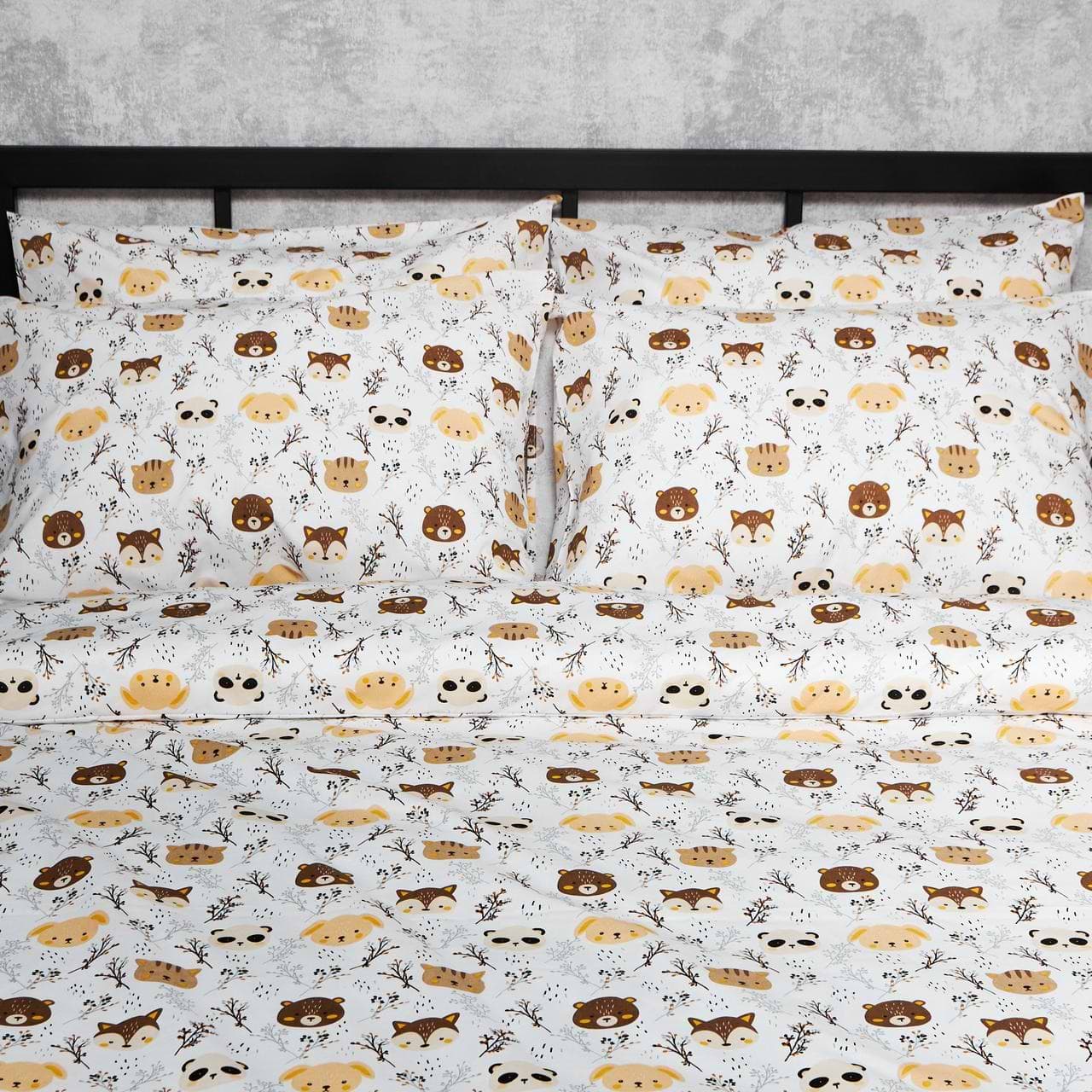 Наволочка Moon&Star Набір Бязь Gold Люкс Jungle Joy 50х50 2 шт. (MS-840000860)