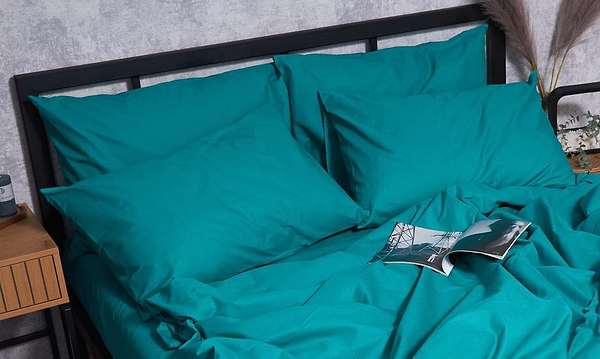 Фото - Наволочка Moon&Star набор Бязь Gold Люкс Green Deep 50х50 2 шт. (MS-840000050)