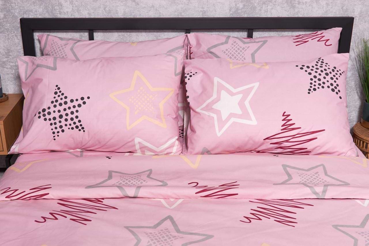 Наволочка Moon&Star Набір Бязь Gold Люкс Alpha Pink 40х40 2 шт. (MS-840000078)