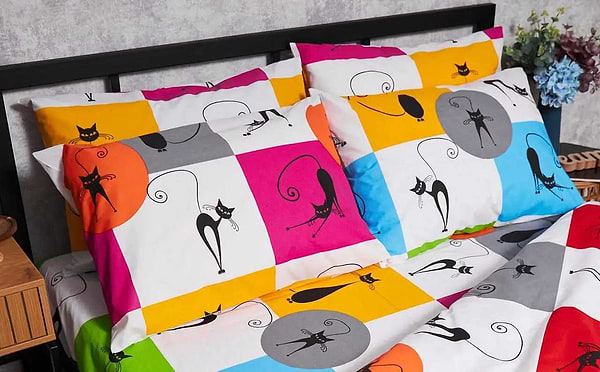 Фото - Наволочка Moon&Star Бязь Gold Люкс Cat Brawlers 40х40 2 шт. (MS-840000108)