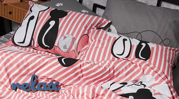 Фото - Наволочка Moon&Star набор Бязь Gold Люкс Cat 50х50 2 шт. (MS-840000116)