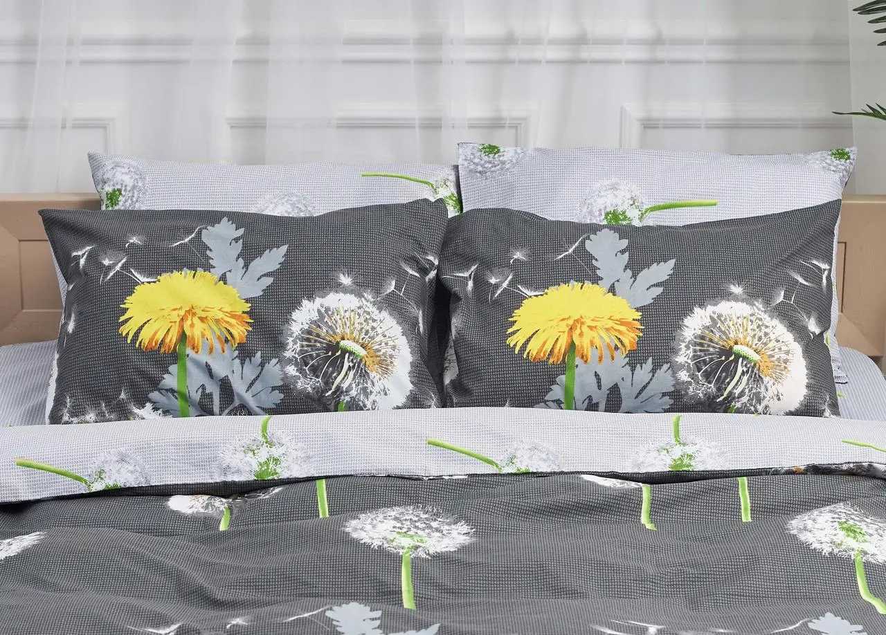 Наволочка Moon&Star Бязь Gold Люкс Dandelion 40х40 2 шт. (MS-840000120)