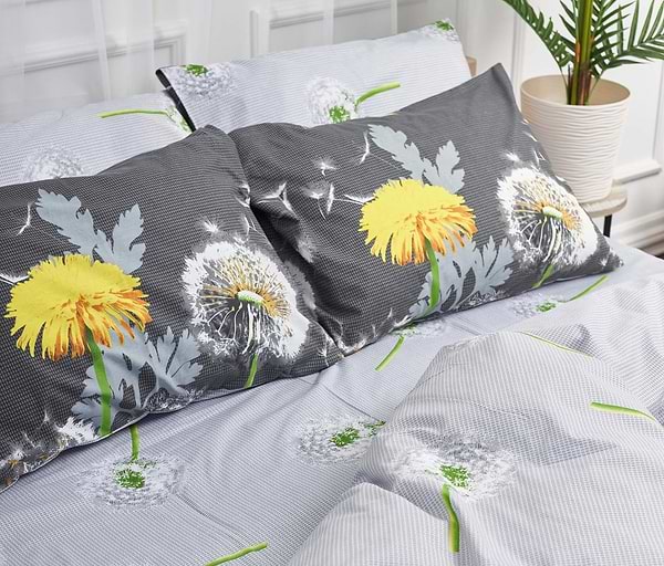 Фото - Наволочка Moon&Star набір Бязь Gold Люкс Dandelion 50х50 2 шт. (MS-840000122)