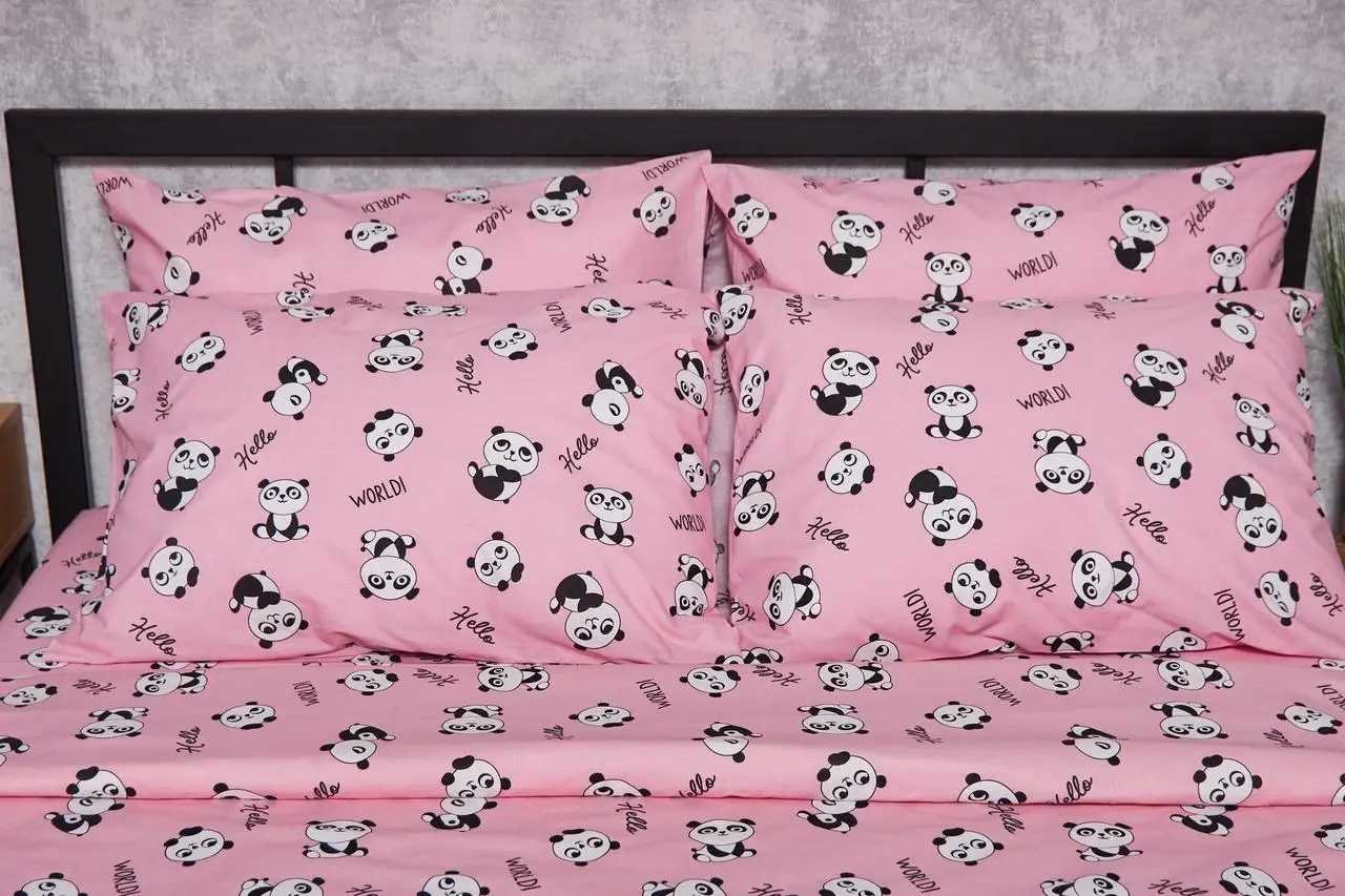 Наволочка Moon&Star Бязь Gold Люкс Pandas 40х60 см 2 шт. (MS-840000313)