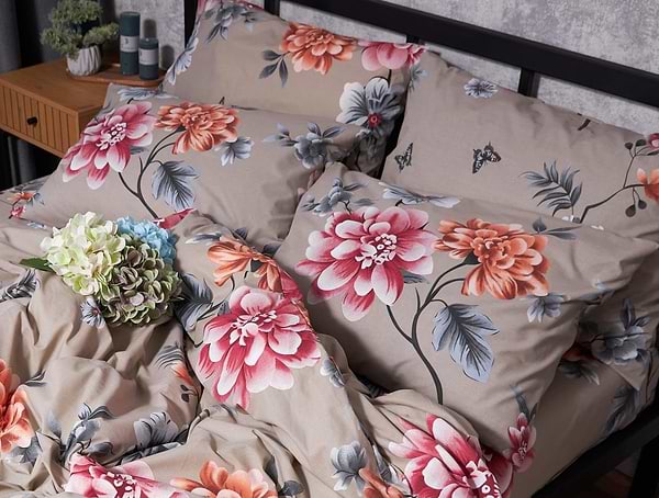 Фото - Наволочка Moon&Star Бязь Gold Люкс Peony Brown 50х70 2 шт. (MS-840000327)