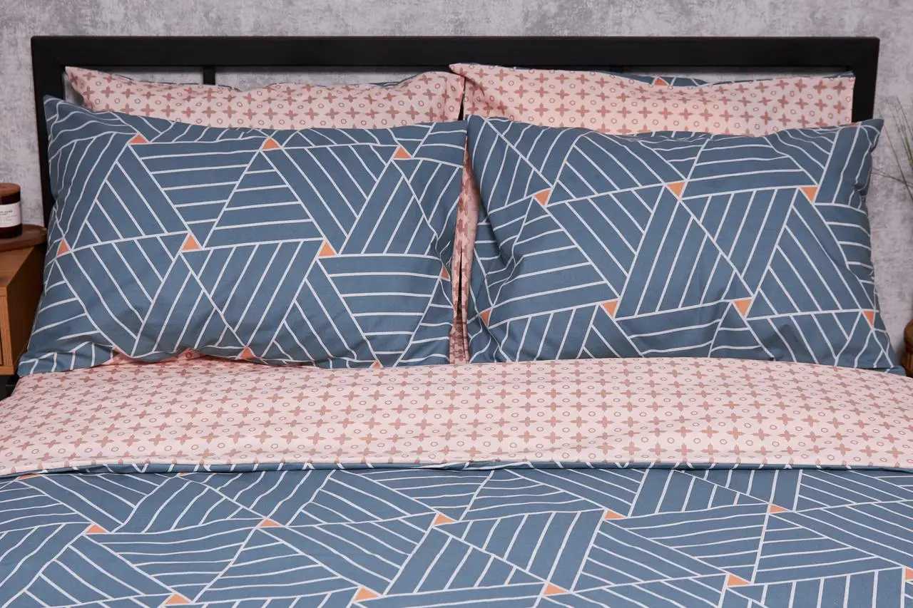 Наволочка Moon&Star Бязь Gold Люкс Petroleum 40х60 см 2 шт. (MS-840000331)