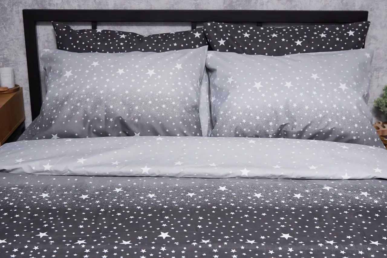 Наволочка Moon&Star Мікросатин Premium Starry Night 60х60 см 2 шт. (MS-840000628)