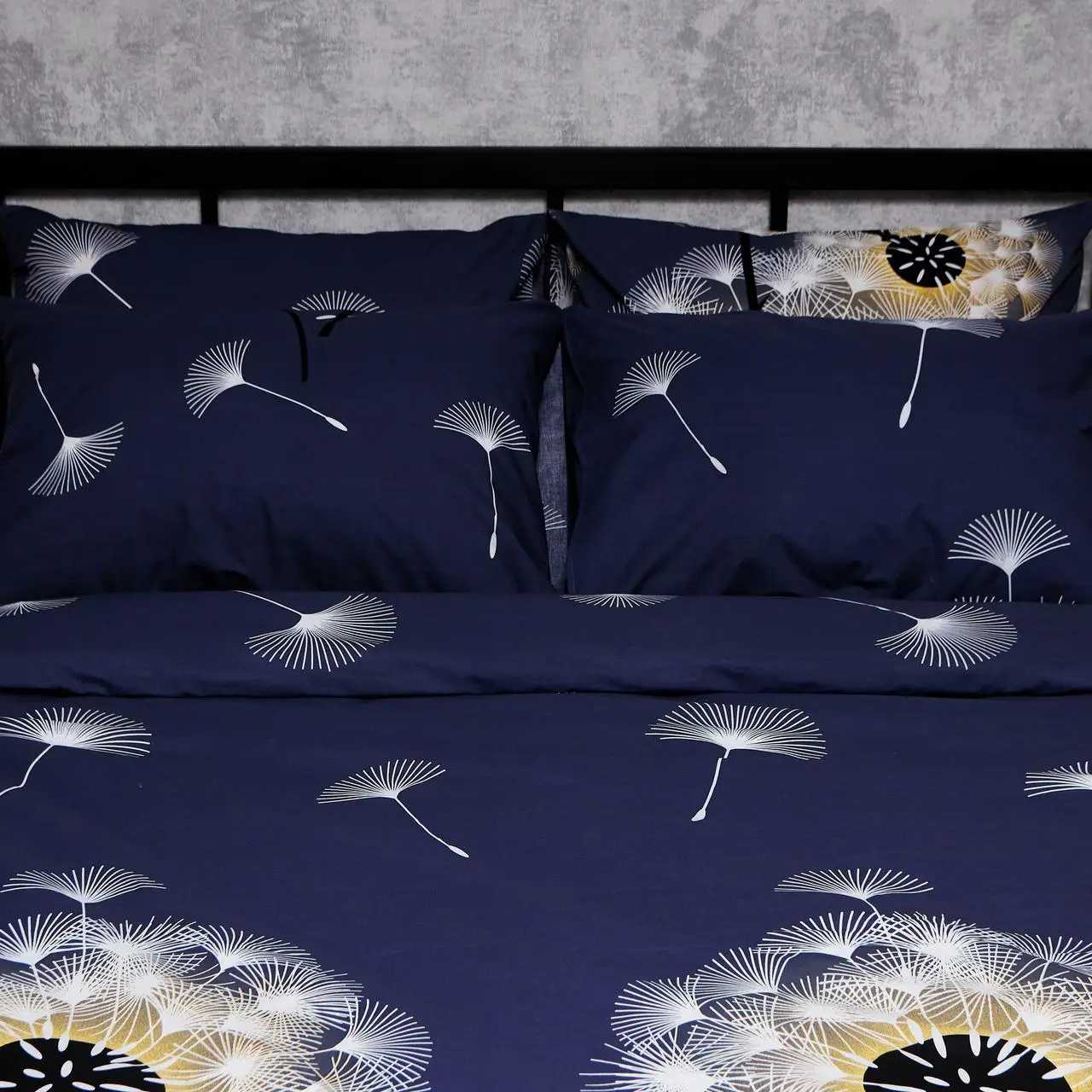 Наволочка Moon&Star Бязь Gold Люкс Dandelion Night 60х60 см 2 шт. (MS-840000838)