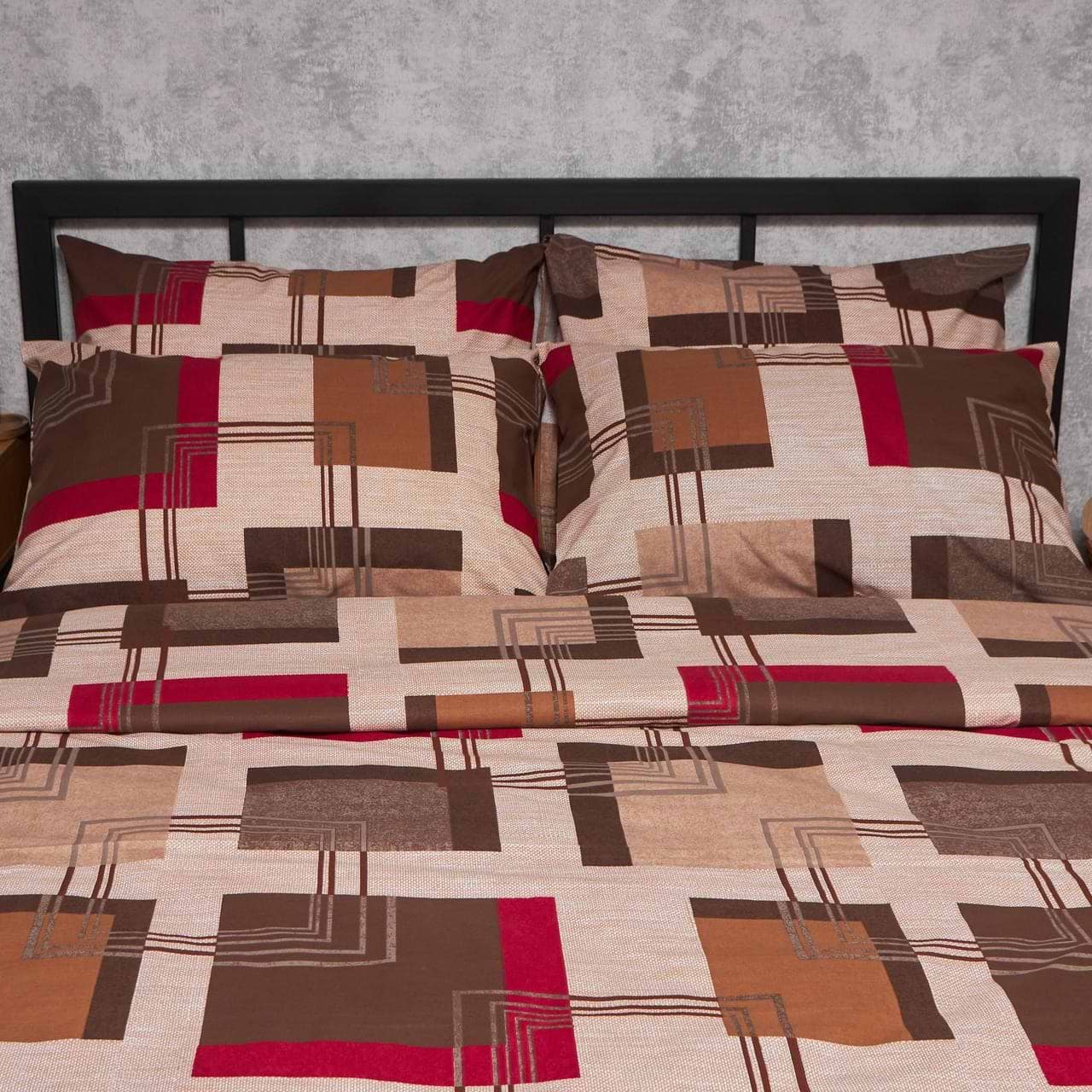 Наволочка Moon&Star Набір Бязь Gold Люкс Retro Geometry 50х50 2 шт. (MS-840000908)